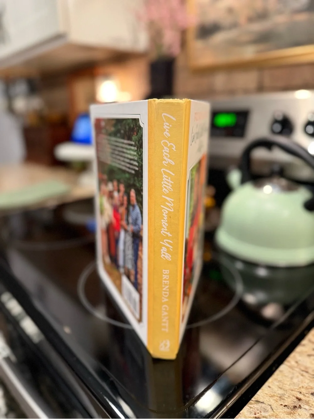 Live Each Little Moment Y'all Cookbook by Brenda Gantt